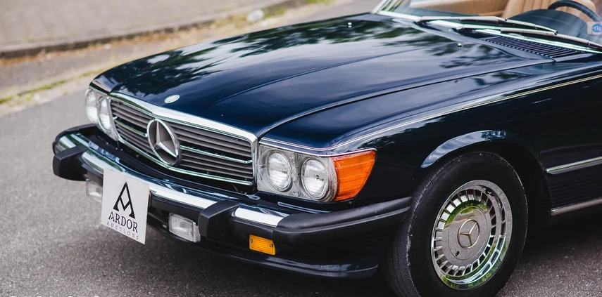 Mercedes-Benz SL cena 107000 przebieg: 172000, rok produkcji 1988 z Kalisz Pomorski małe 631